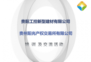 送服務(wù)進企業(yè)  提升服務(wù)質(zhì)量——貴州陽光產(chǎn)權(quán)赴貴陽工控新型建材有限公司開展招標(biāo)采購業(yè)務(wù)培訓(xùn)交流會